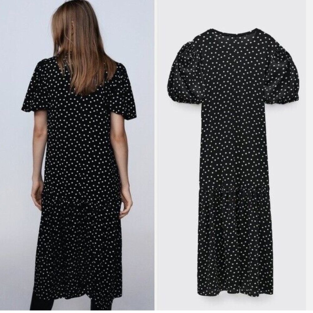 Zara Pola Dot Dress
